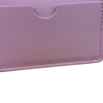 Off-White Purple Leather Micro Jitney 0.5 Two-Way Bag
