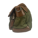 Prada Vintage Green Nylon/Leather Crossbody Bag