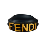 Fendi Fendigraphy Nano Black Leather Bag