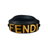 Fendi Fendigraphy Nano Black Leather Bag