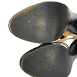 Hermes Sac Depeche Black Leather Heels
