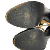 Hermes Sac Depeche Black Leather Heels