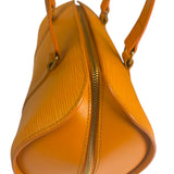 Louis Vuitton Orange Epi Leather Soufflot Handbag