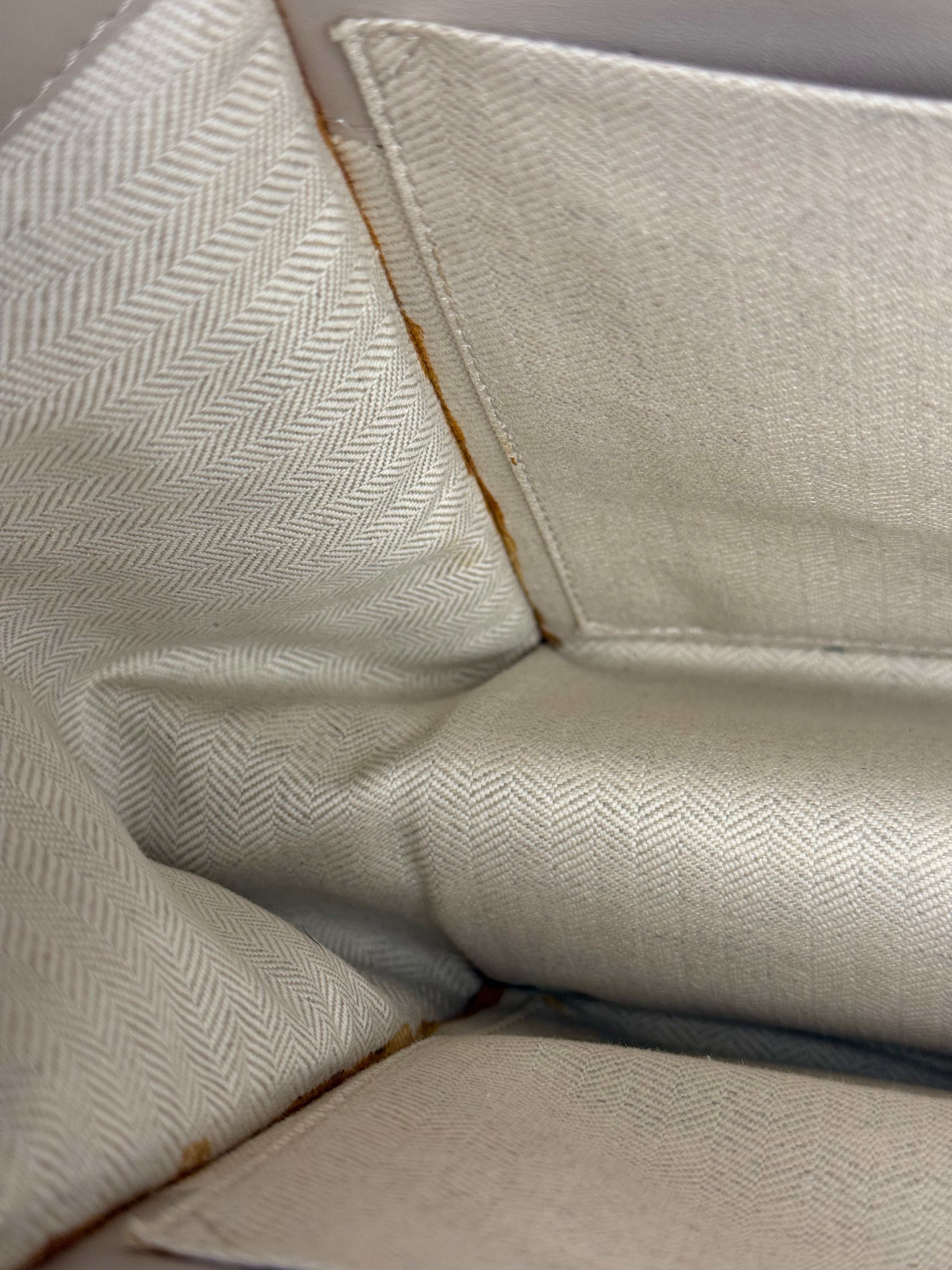 Loewe Beige Pebbled Leather Cushion Tote