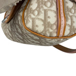 Christian Dior Leather Trotter Romantique Flap Shoulder Bag