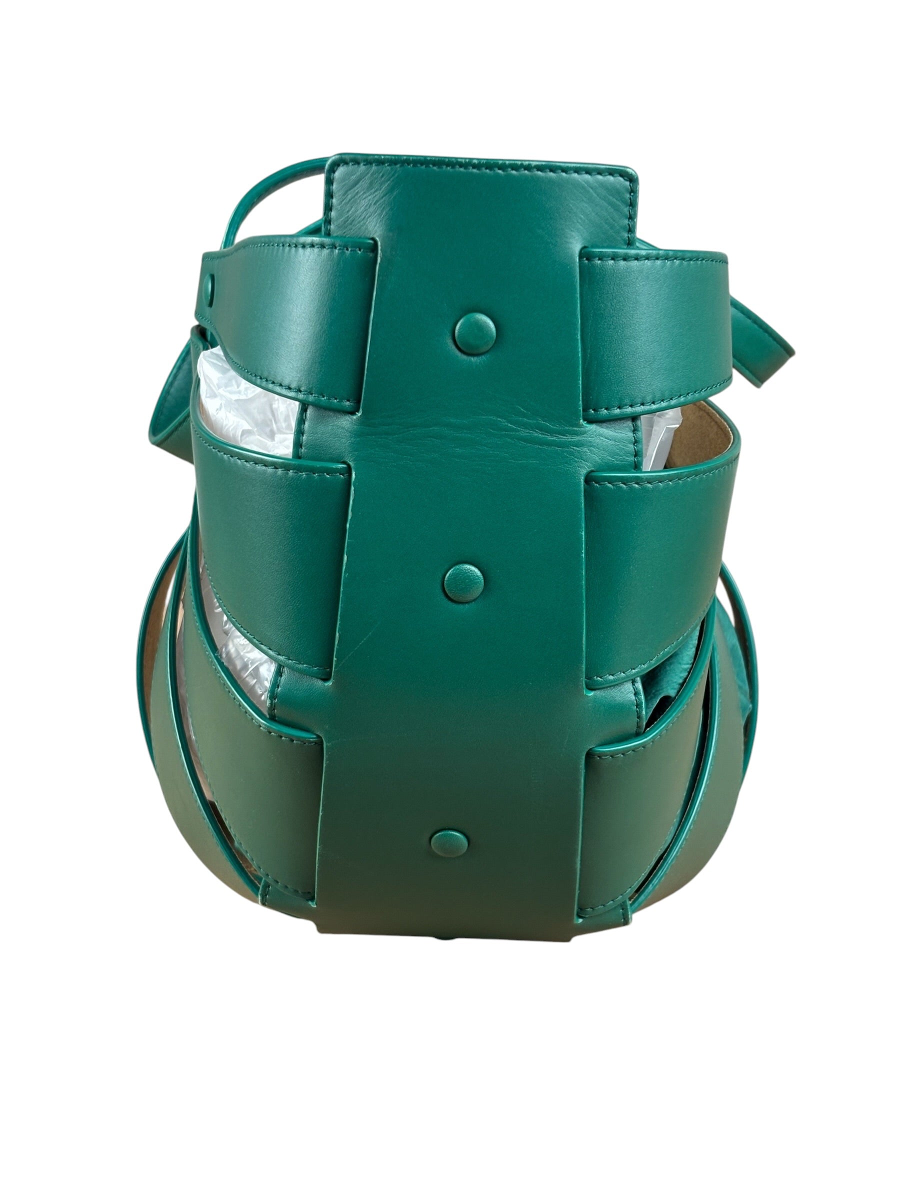 Bottega Veneta Leather Shell Shoulder Bag