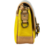 Coach Park Tricolor Leather Flap Crossbody Bag