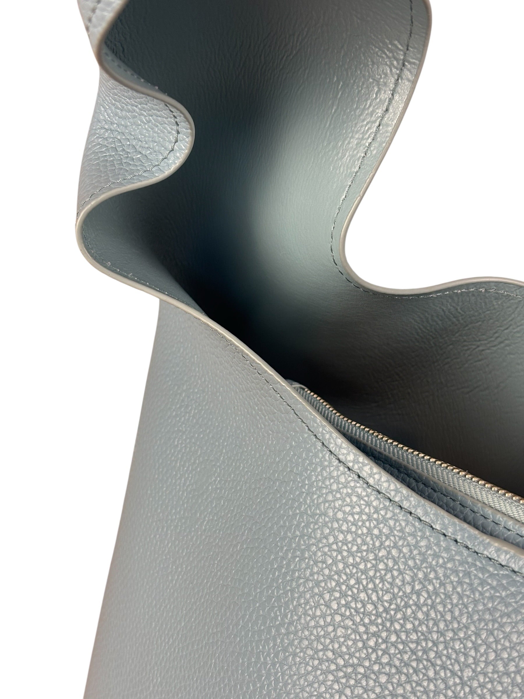 Marc Jacobs Light Blue Pebbled Leather The Sac Bag