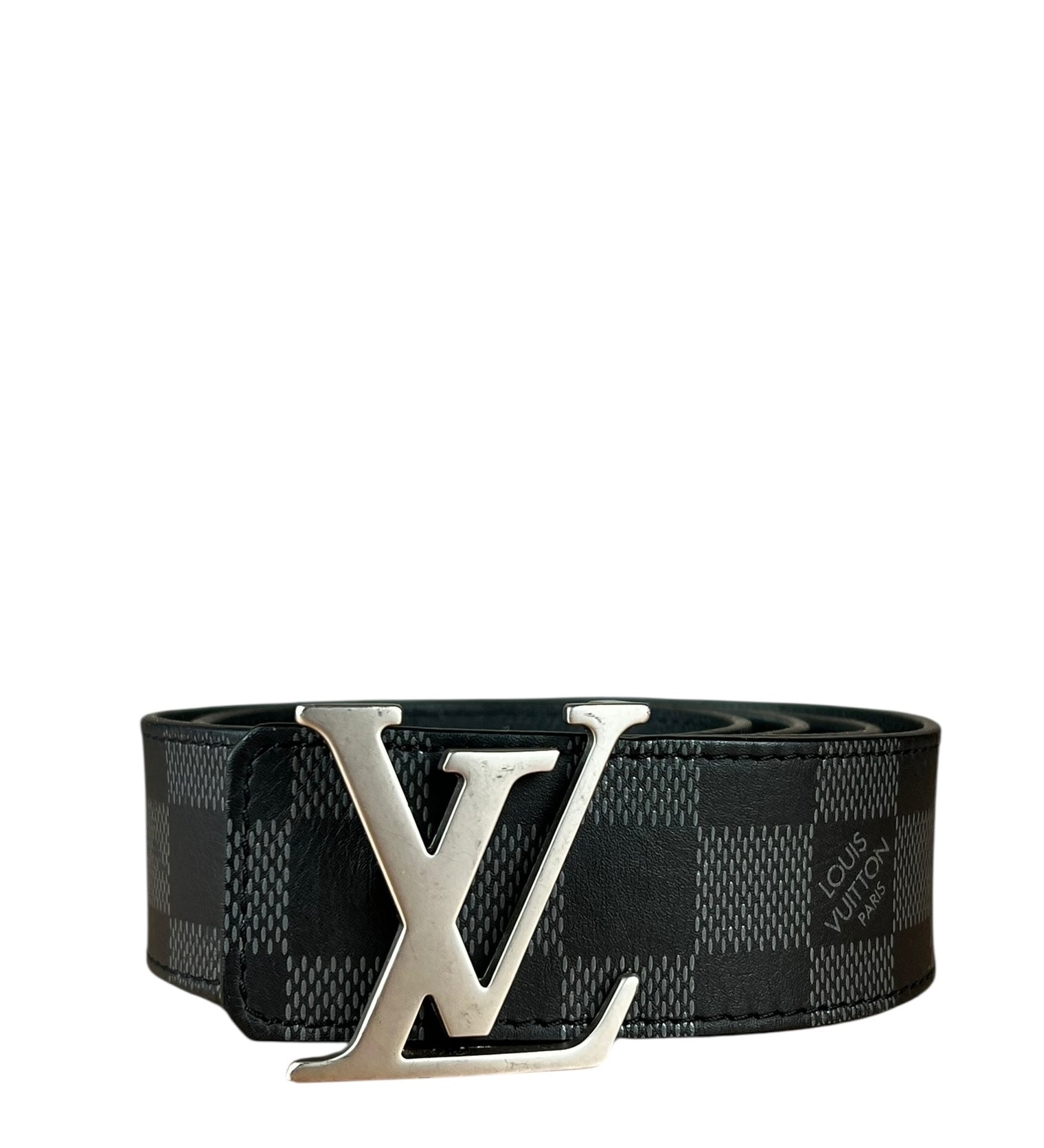 Louis Vuitton Graphite Damier Belt