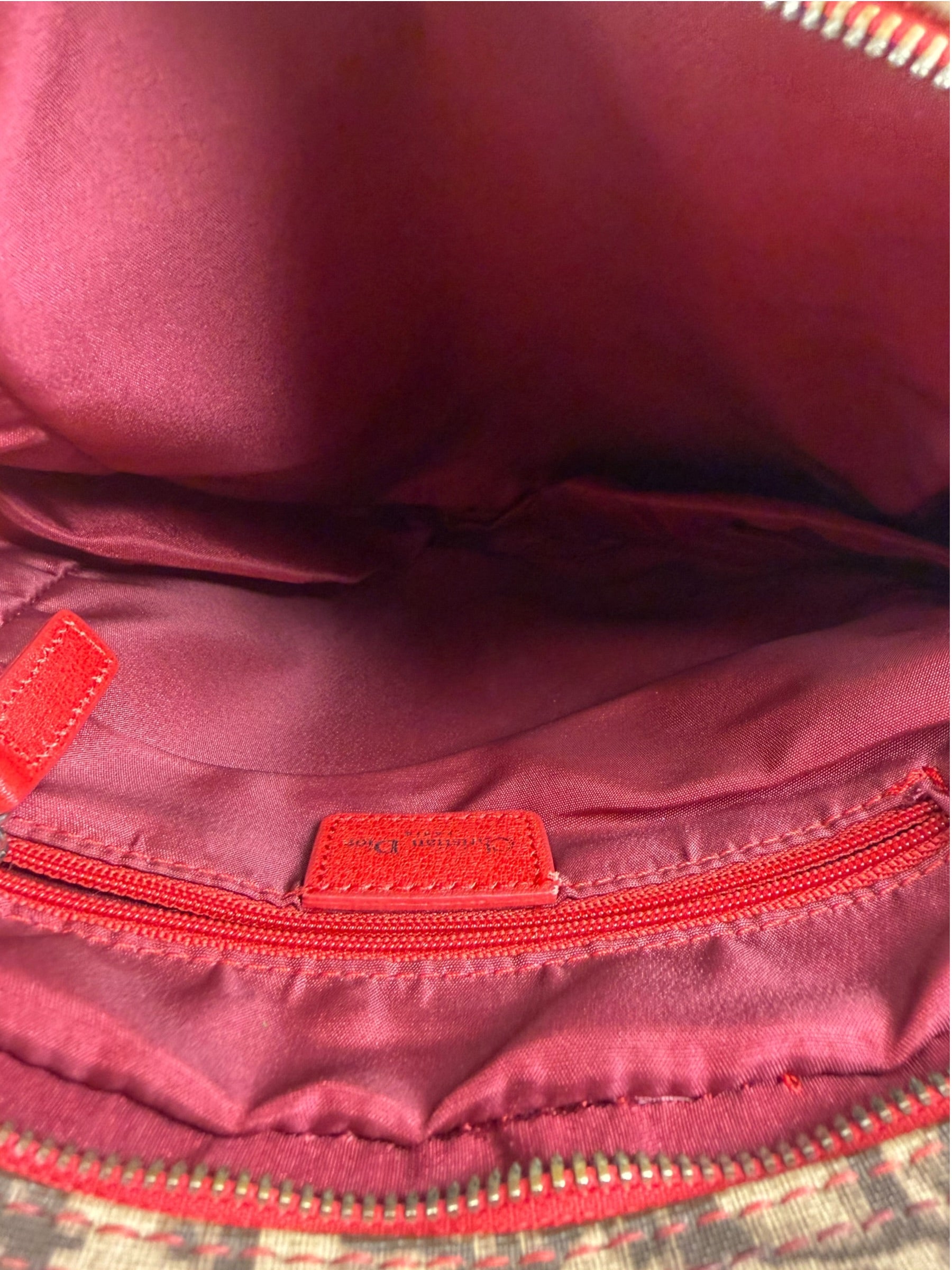 Christian Dior Brown Rasta Totter No.2 Messenger Bag