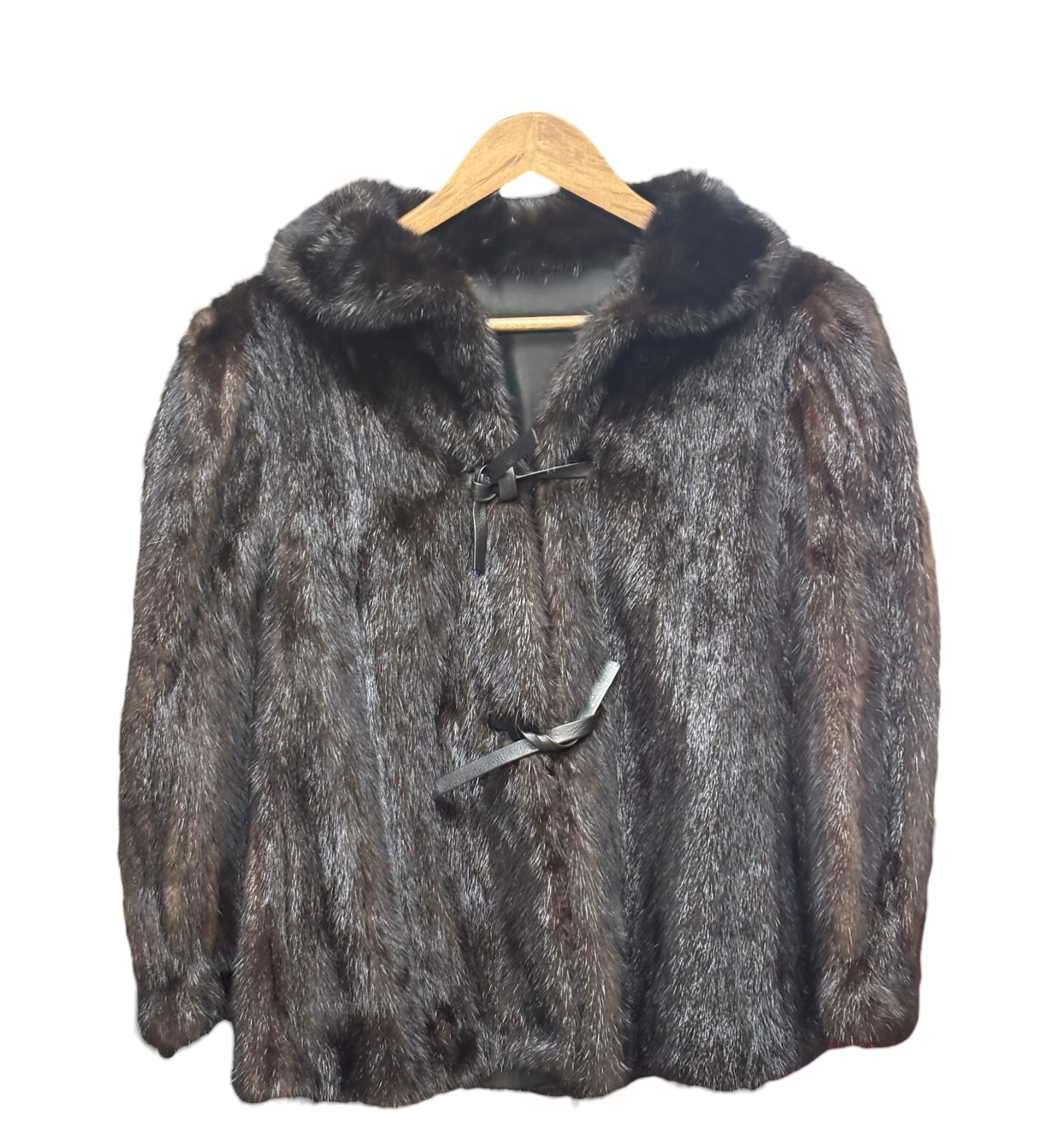 Grosvenor Canada Brown Striped Mink Fur