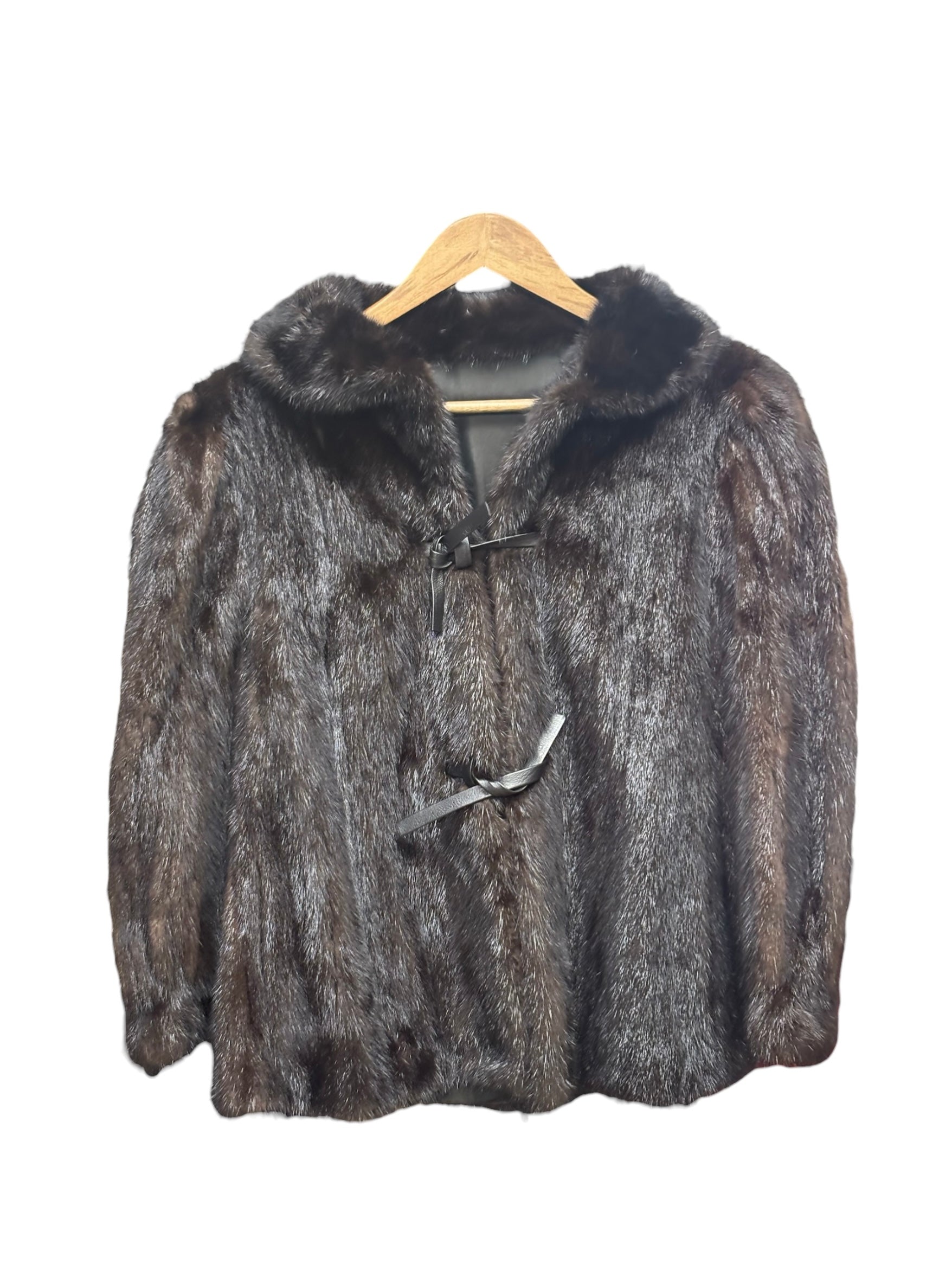 Grosvenor Canada Brown Striped Mink Fur