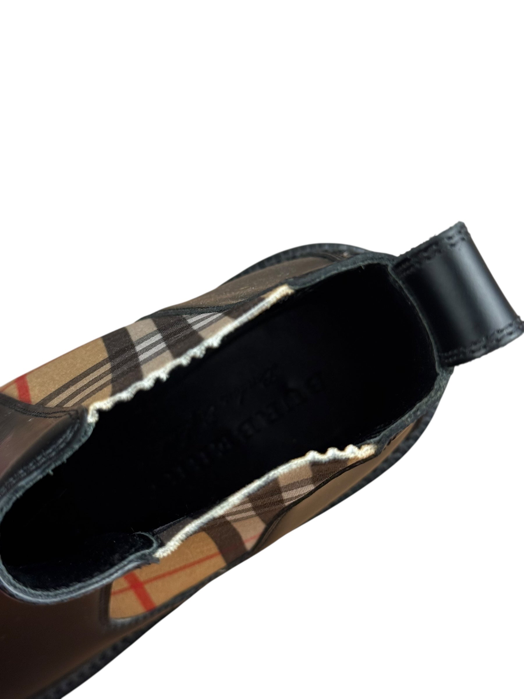 Burberry Nova Check Rubber Boots