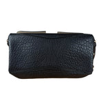 Jimmy Choo Black Leather Lockett Pebble Shoulder/Hand Bag