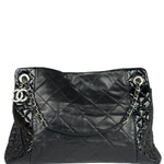 Chanel Black Quilted Leather Tote Bag 2014