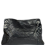 Chanel Black Quilted Leather Tote Bag 2014