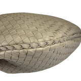 Bottega Veneta Grey Intrecciato Hobo Bag