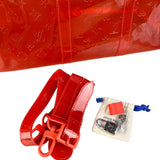 Louis Vuitton X Virgil Abloh Red Monogram PVC Bandouliere 50