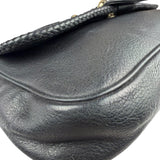 Gucci Black Leather Marrakech Evening Shoulder Bag