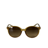 Gucci Brown Translucent GG3697/S Round-To-Oval Sunglasses