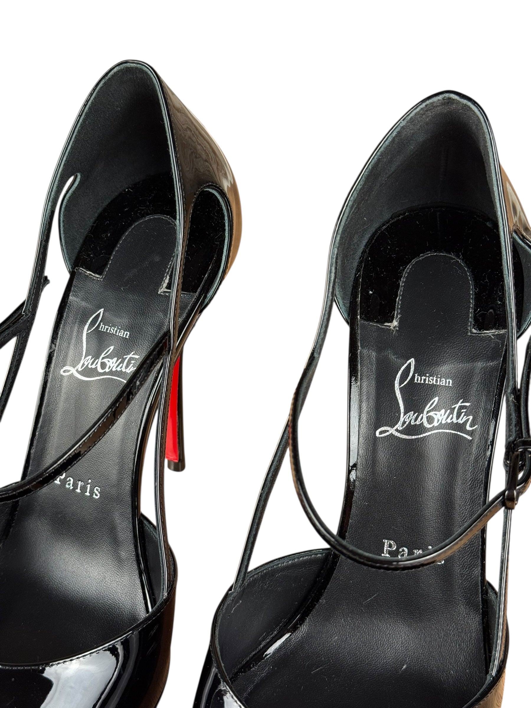 Christian Louboutin Black Miss Z Strap