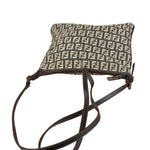 Fendi Vintage Brown Zucca Crossbody