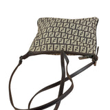 Fendi Vintage Brown Zucca Crossbody