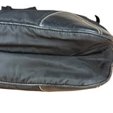 Prada Vintage Black Nylon Crossbody Bag