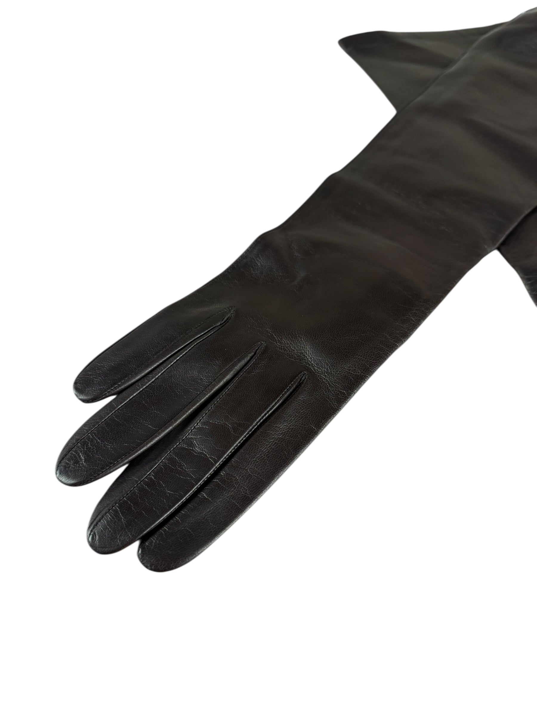 Nieman Marcus Leather Full Length Gloves