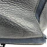 Saint Laurent Vintage Black Leather Top Handle Bag