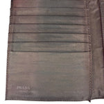 Prada Vintage Nero Tessuto Sport Wallet