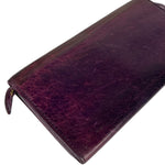 Balenciaga Purple Moto Flap Wallet