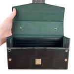 Fendi Soft Trunk Baguette Black