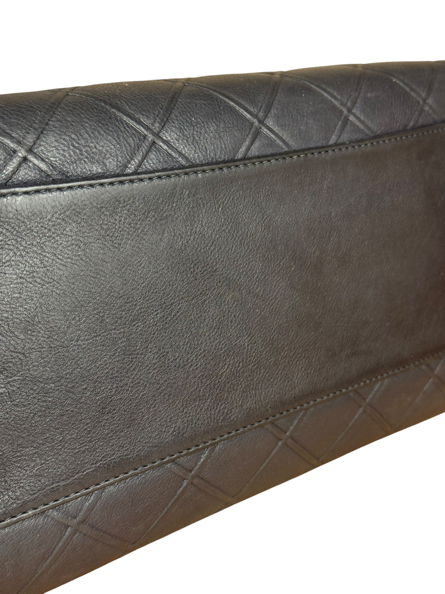 Chanel Navy Edinburgh Chic Chain Tote 2013
