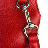 Gucci Red Bamboo Daily Leather Bag
