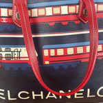 Chanel Multi-Color Leather Central Station Le Train Tote Bag 2007