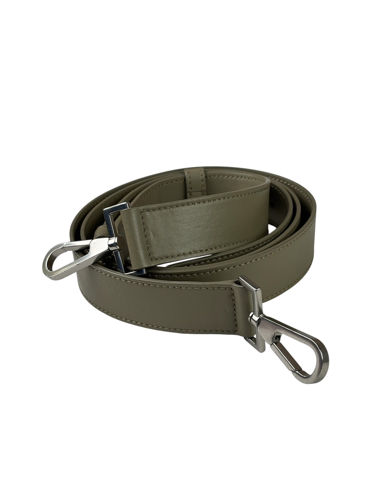 Bottega Veneta Olive Green Leather Intrecciato Arco Two-Way Bag