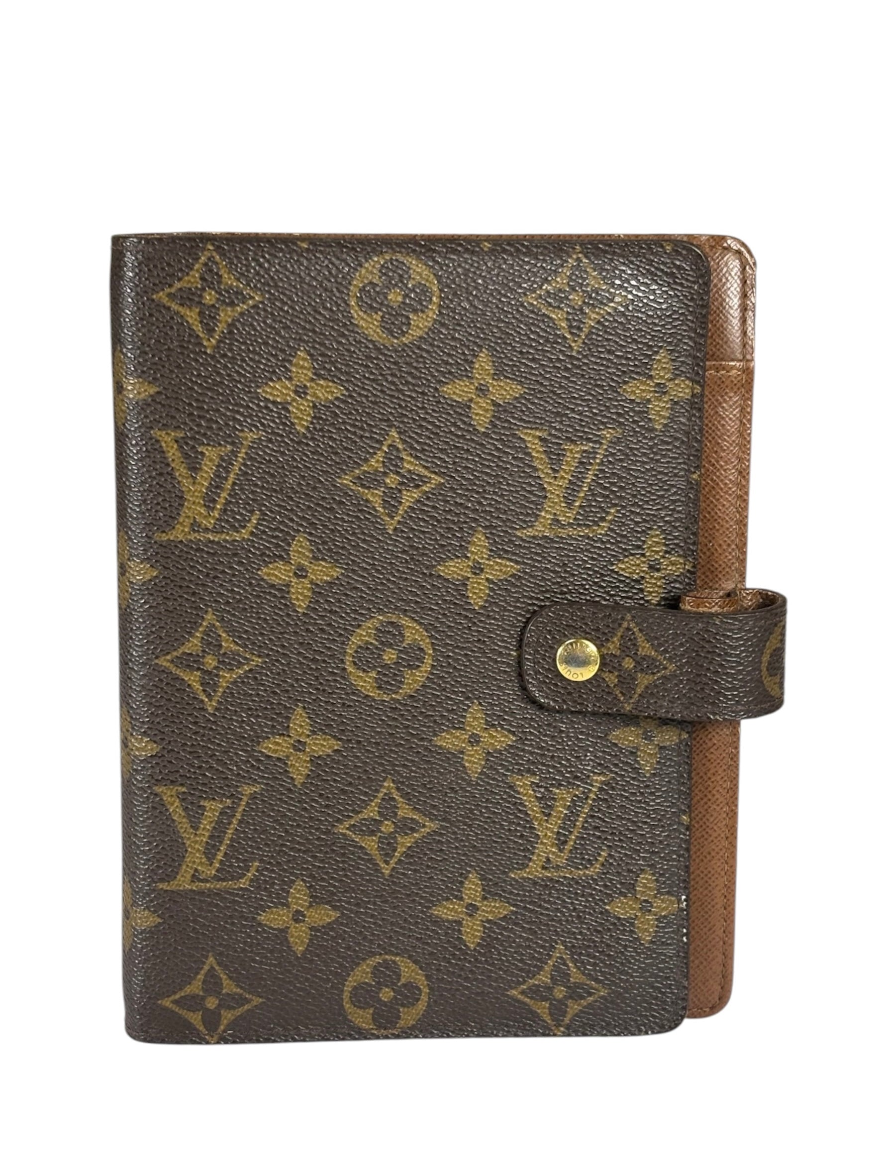 Louis Vuitton Monogram Medium Ring Agenda Cover