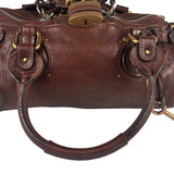 Chloe Paddington Brown Leather Handbag