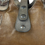 Chloe Vintage Brown Leather Silverado Shoulder Bag