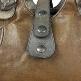 Chloe Vintage Brown Leather Silverado Shoulder Bag