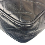 Chanel Black Diamond Stitch Camera Crossbody