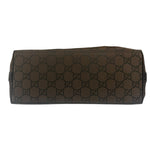 Gucci GG Monogram Brown Nylon Hobo Bag