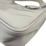 Prada Grey Nylon Re-Edition Pochette