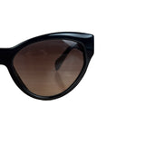 Prada Vintage Black Cat Eye Sunglasses