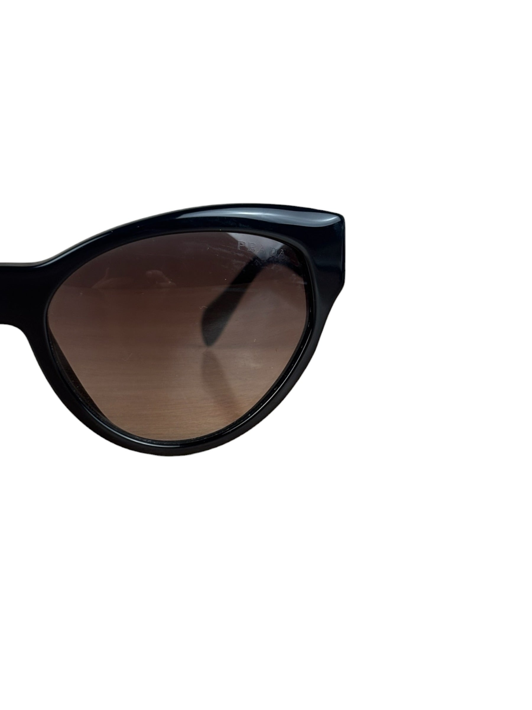 Prada Vintage Black Cat Eye Sunglasses