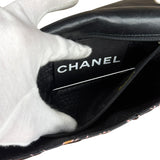 Chanel Lipstick Black Satin Single Flap Bag 2005