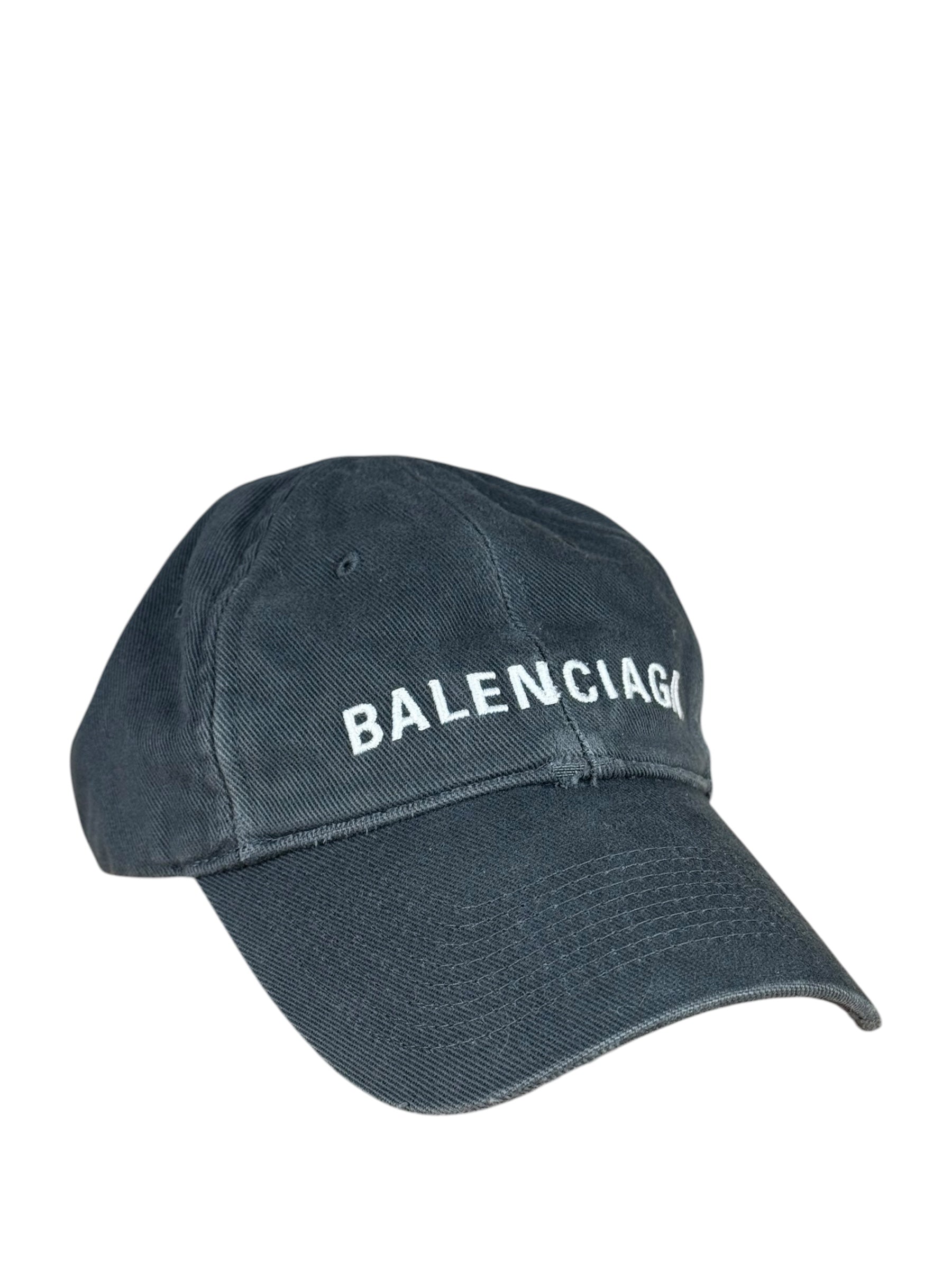 Balenciaga Black Ball Cap