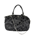 Coach Vinatge Madison Dotted Op Art Sophia Satchel Two-Way Bag