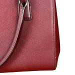 Burberry Vintage Leather Burgundy Handbag